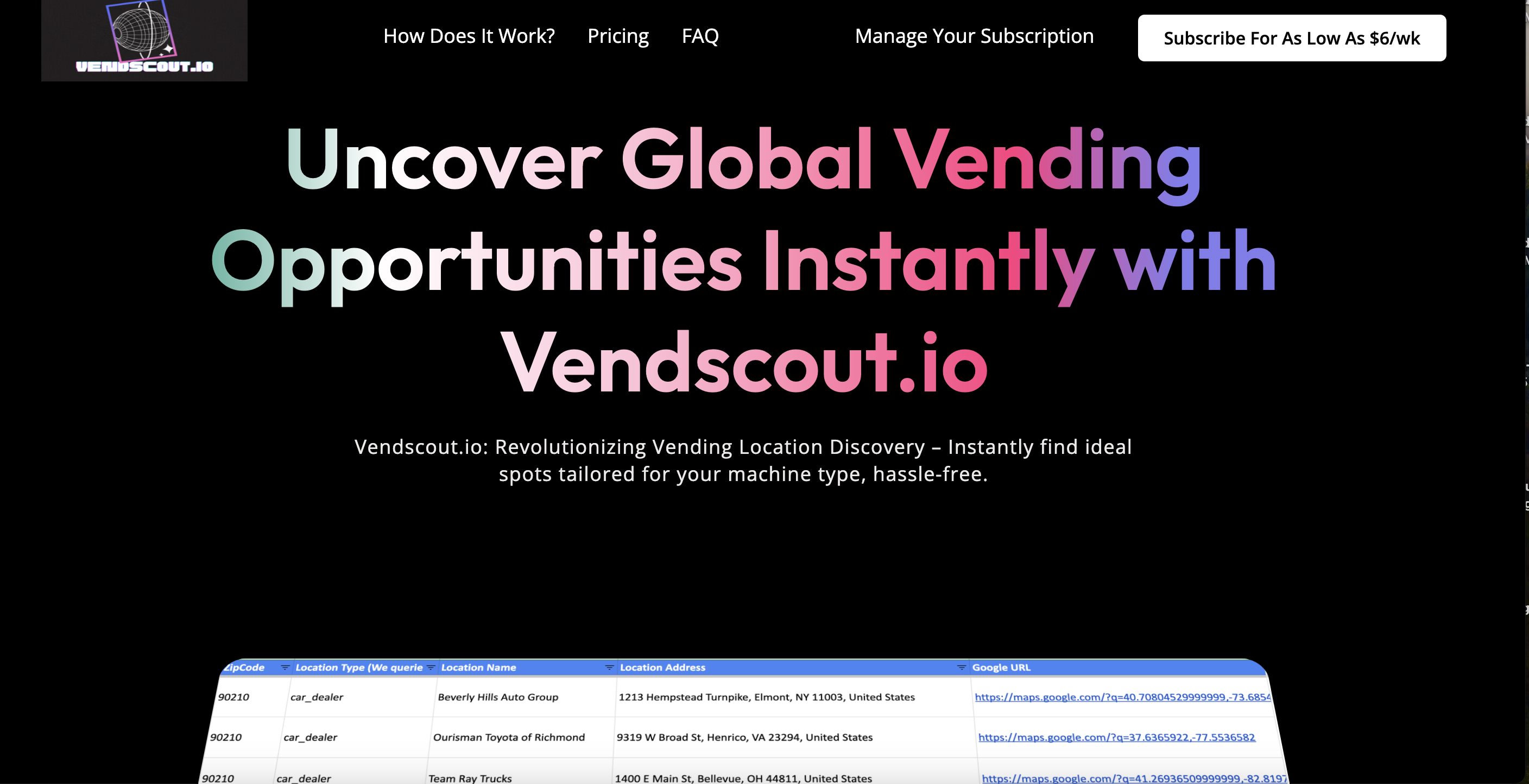 Vendscout.io Curated Vending Locations media 3