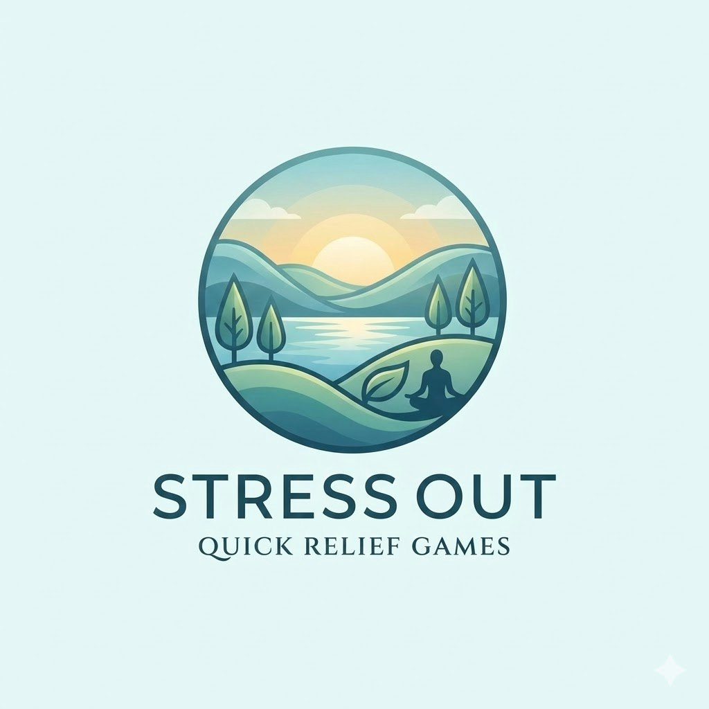 Stress Out - Product Hunt launch logo and brand identity