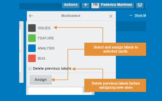 Multiselect for Trello gallery image
