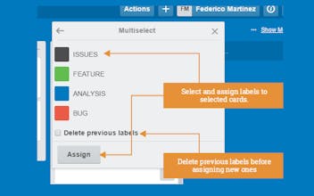 Multiselect for Trello gallery image