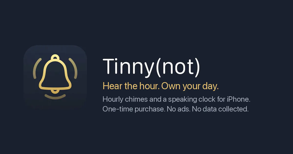 Tinny(not): HourlyChime & Bell gallery image