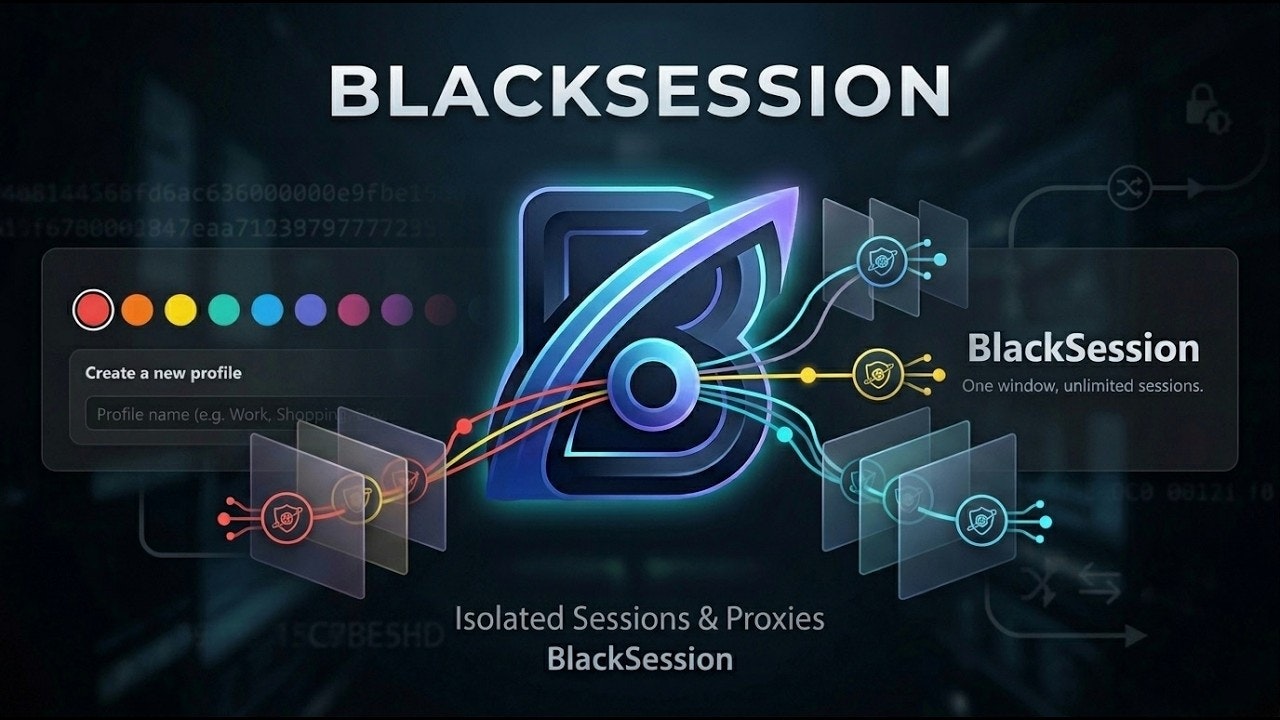 BlackSession isolated Sessions & Privacy gallery image