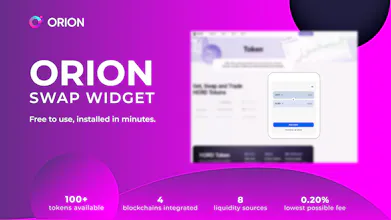 Orion Swap Widget - DeFi Trading Widget gallery image