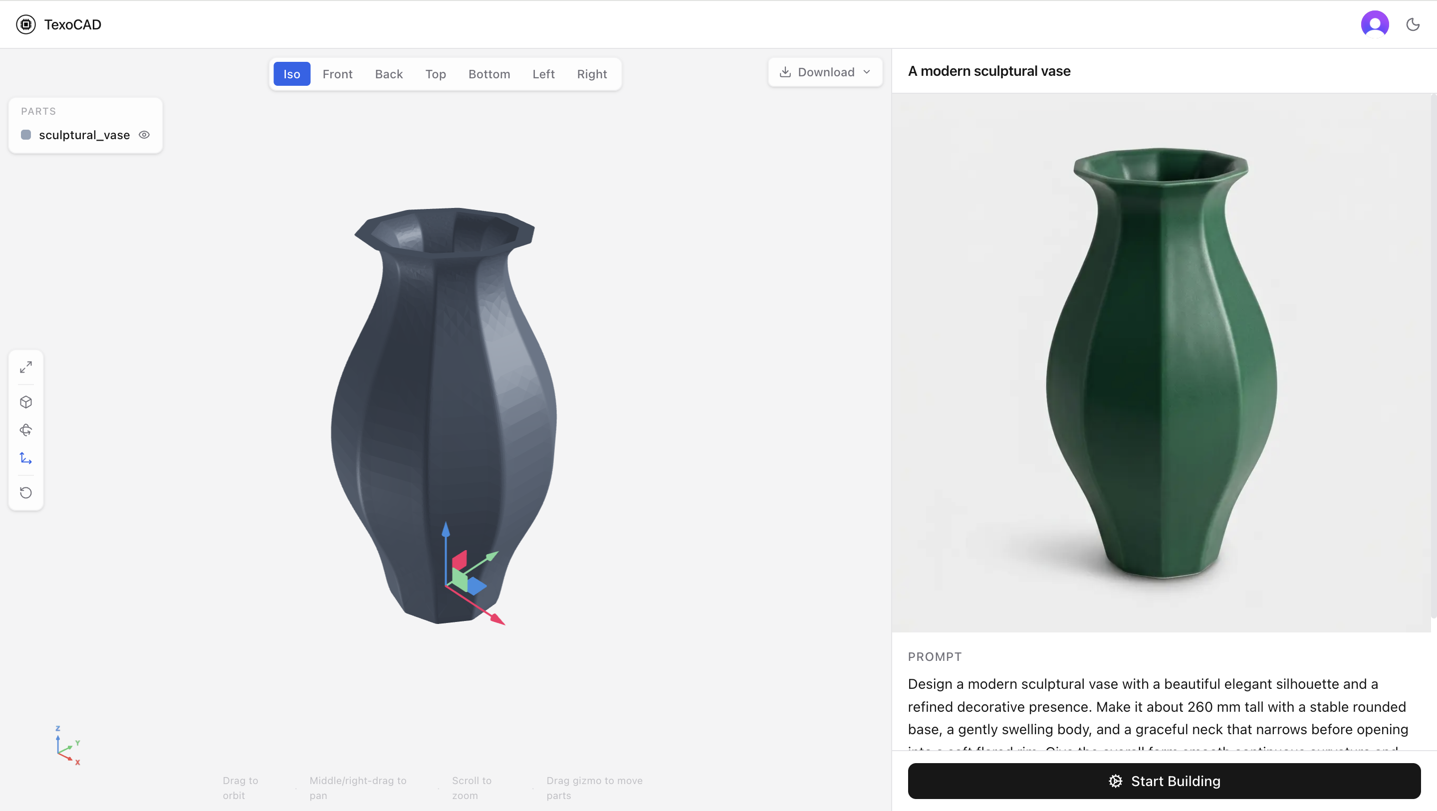 TexoCAD – Lovable for Hardware gallery image