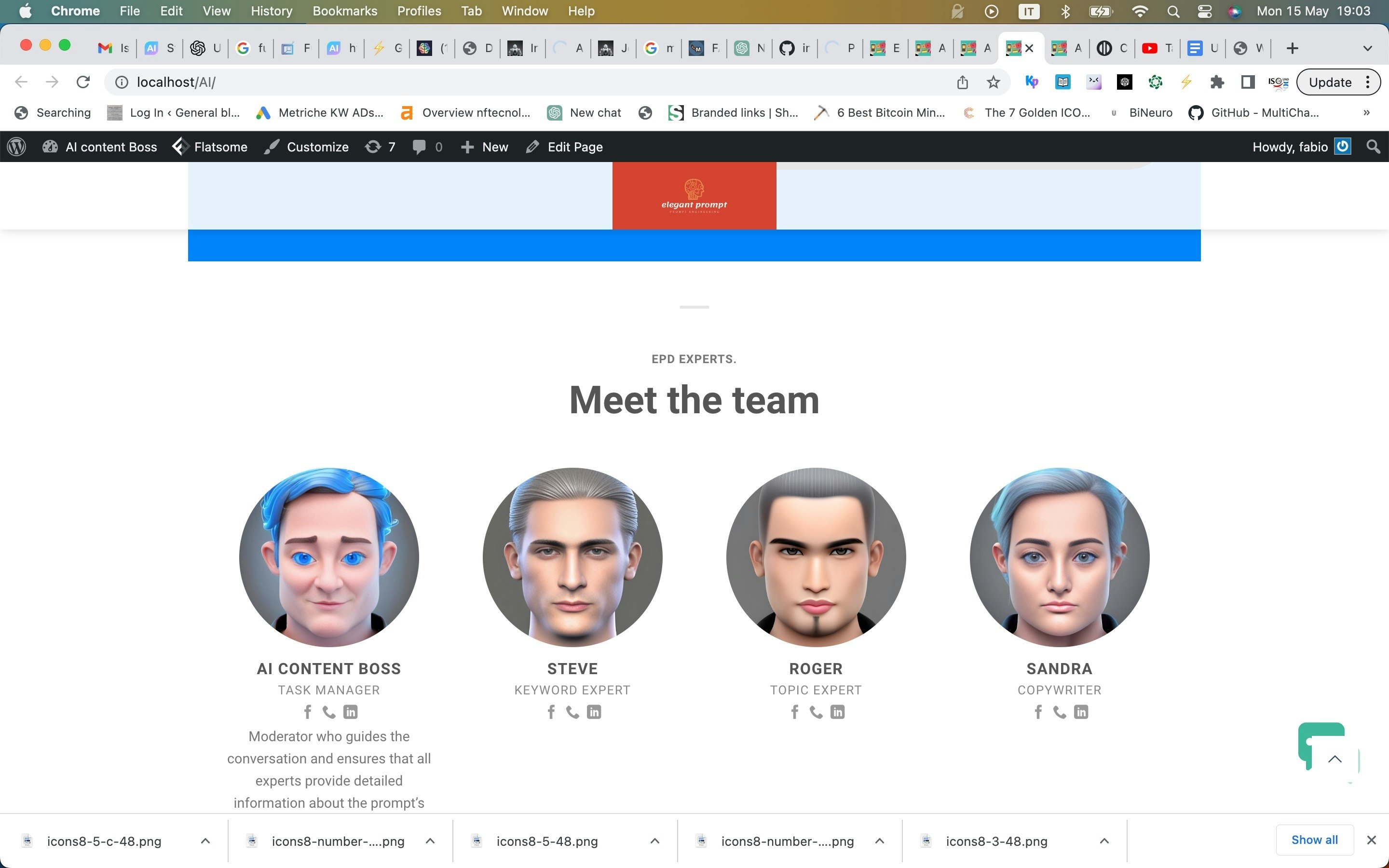 AI Agent To write content media 5