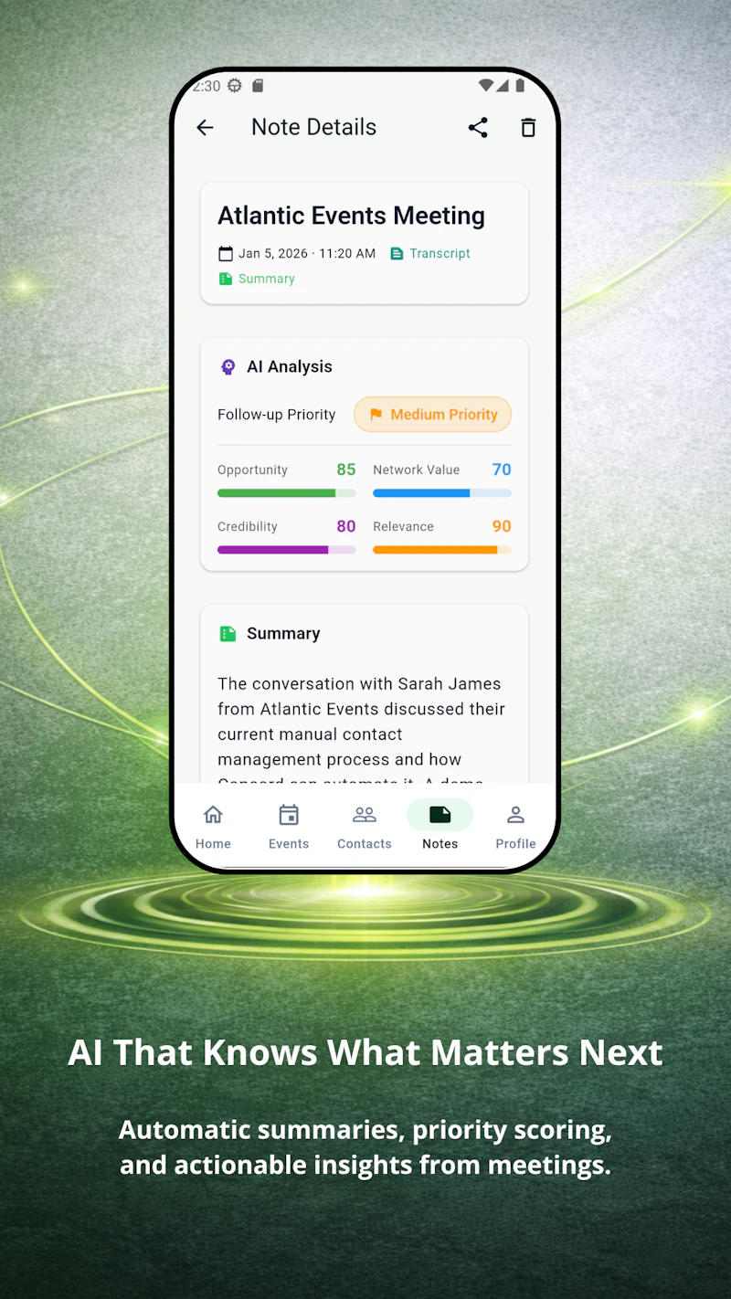 ConcordeApp screenshot 3