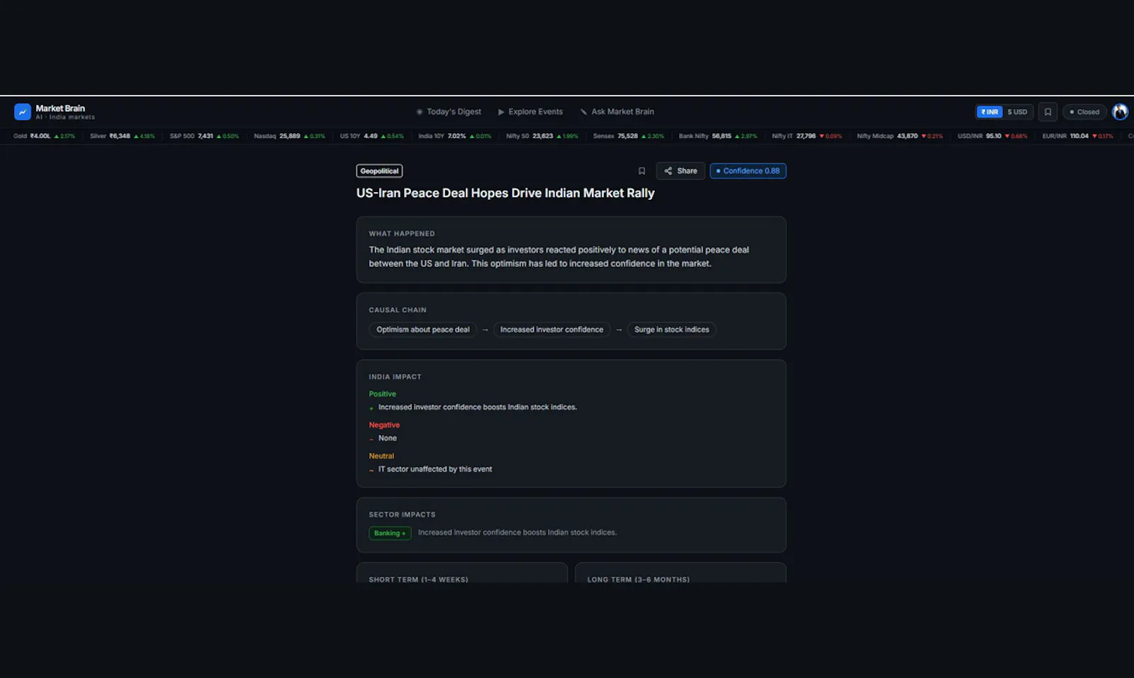 Market Brain screenshot 2