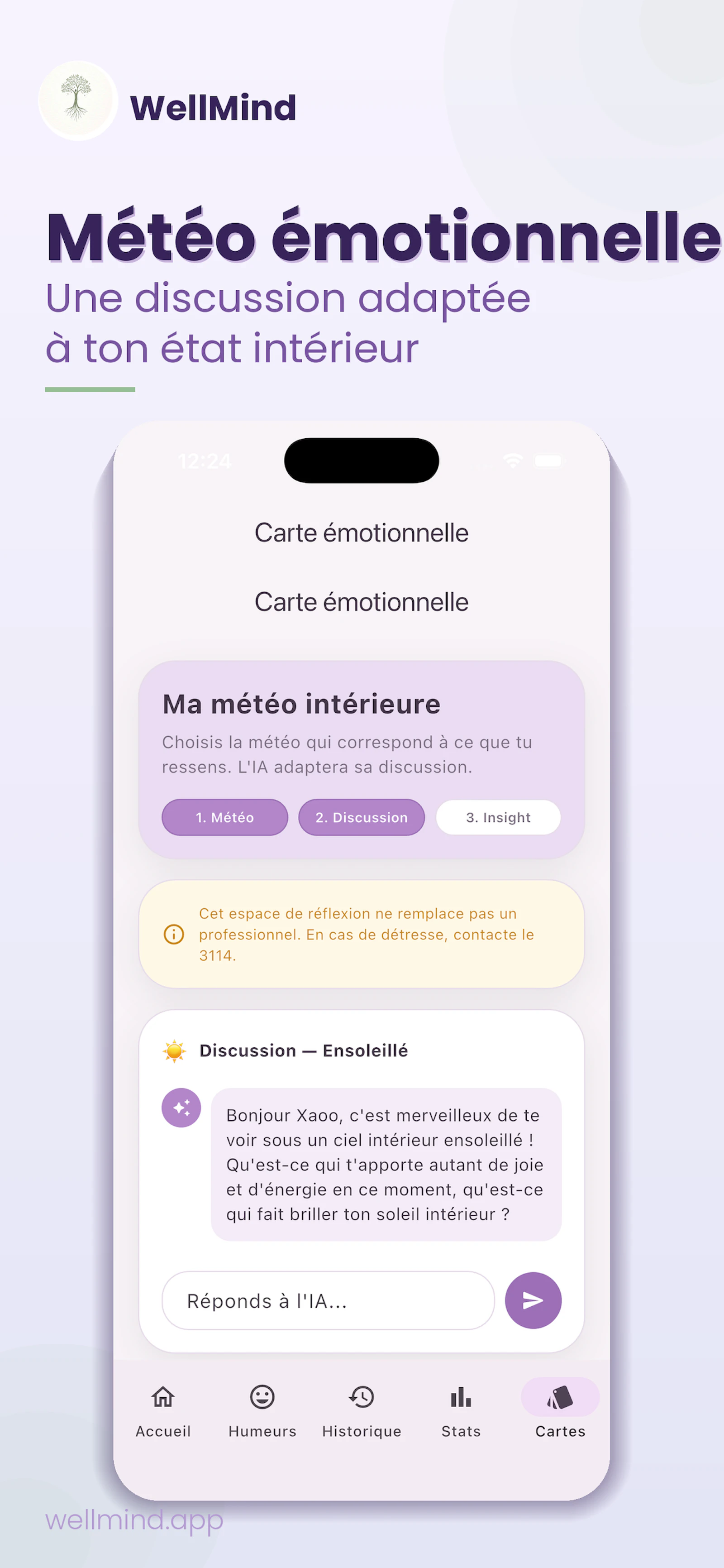WellMind-Écoute tes émotions screenshot 3