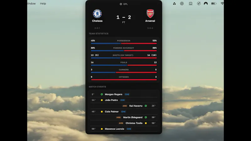 NotchDock screenshot 1 (video preview)