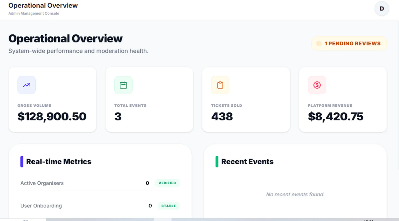 Event-management Software  screenshot 2