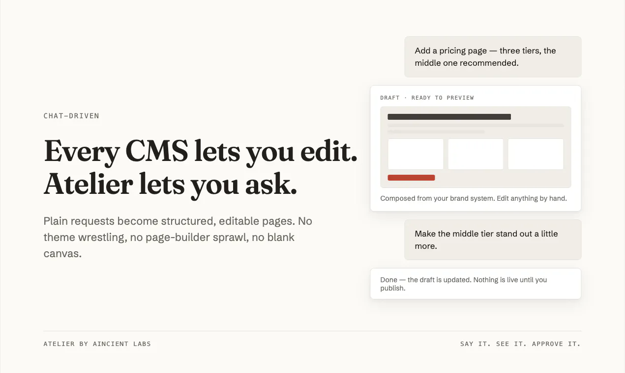 Atelier CMS 截图 3
