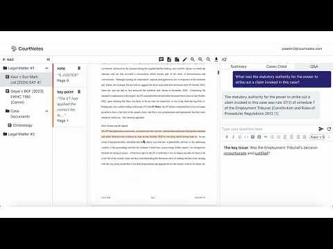 CourtNotes gallery image
