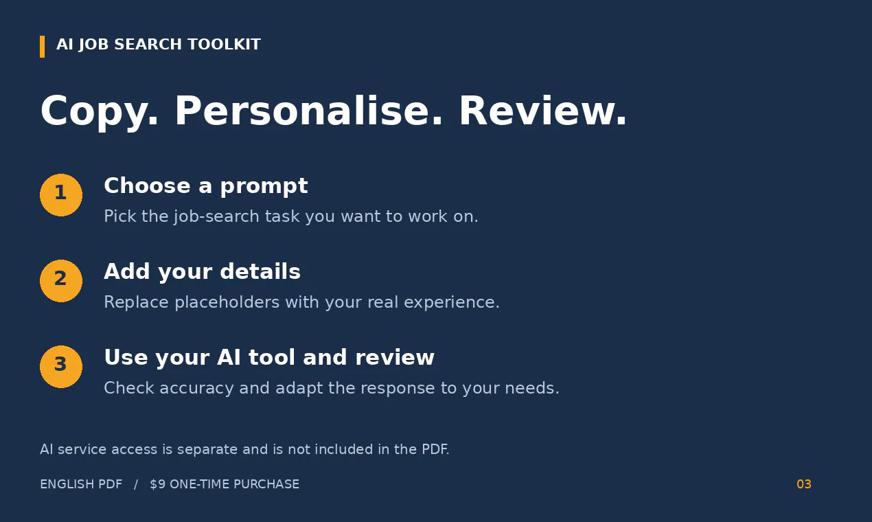 AI Job Search Toolkit gallery image