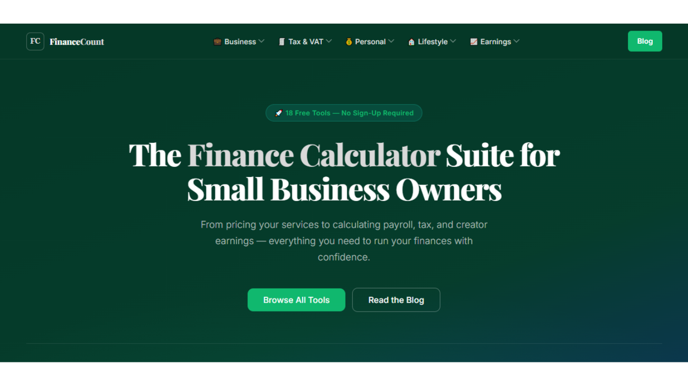 FinanceCount gallery image