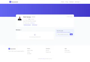 ReviewHub — Portable Reputation Platform gallery image
