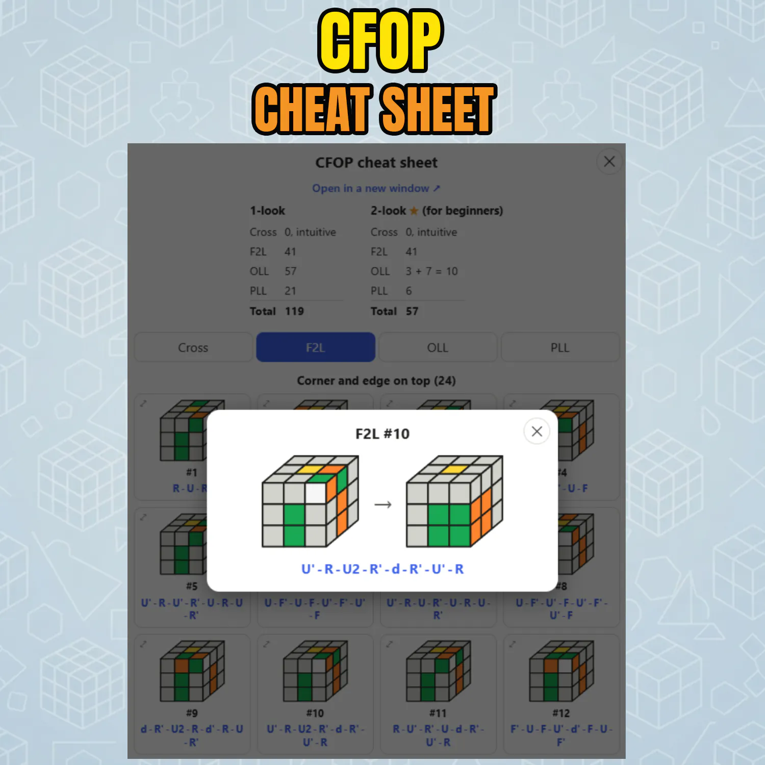 Interactive 3x3 Cube Solver and Coach gallery image