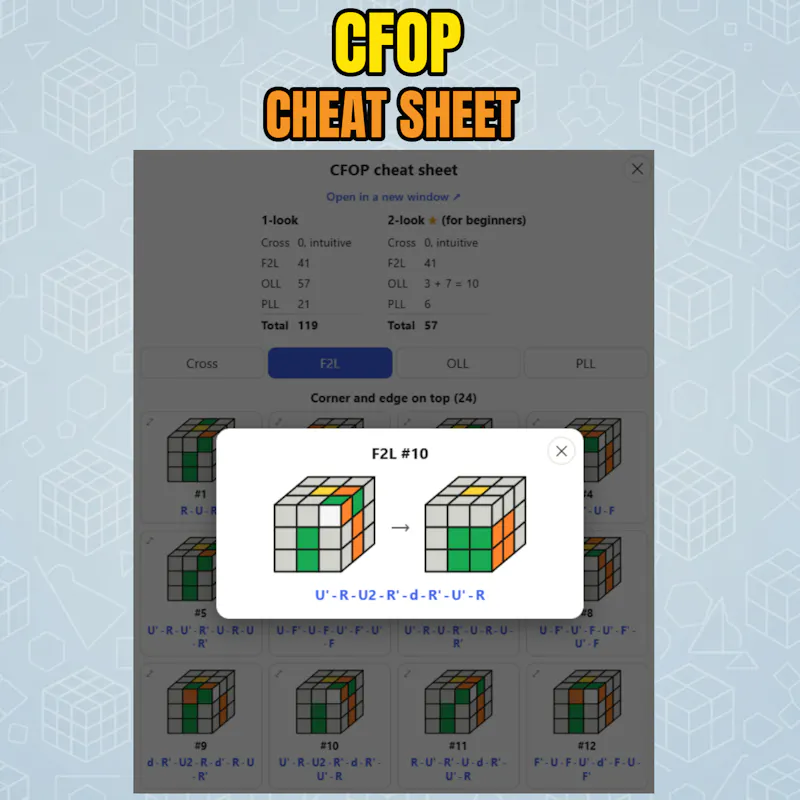 Interactive 3x3 Cube Solver and Coach screenshot 5