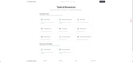 MyDepreciation - Free MACRS Calculator gallery image