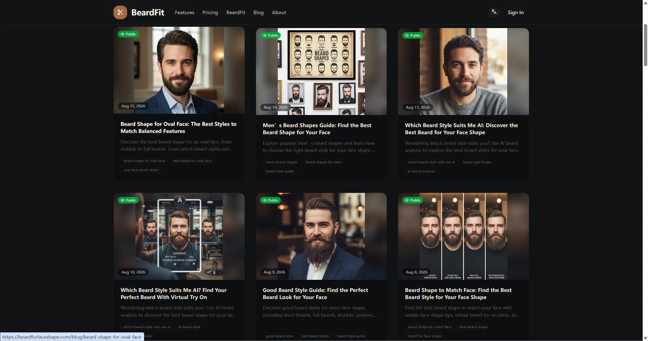 BeardFit AI gallery image