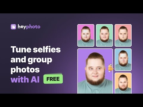 startuptile HeyPhoto-Tune selfies group photos and Midjourney arts with AI