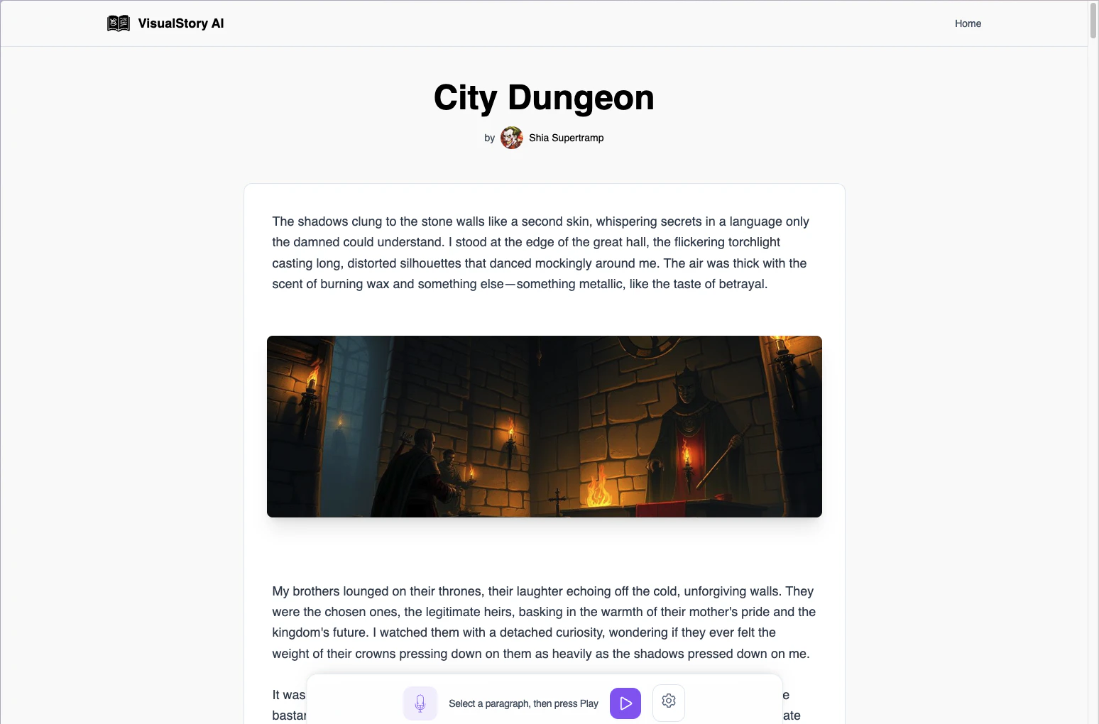 Visual Story AI screenshot 3