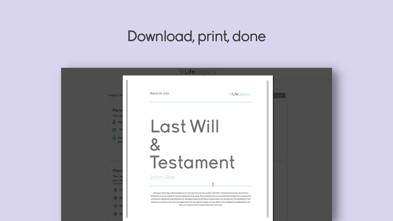 LifeLegacy gallery image