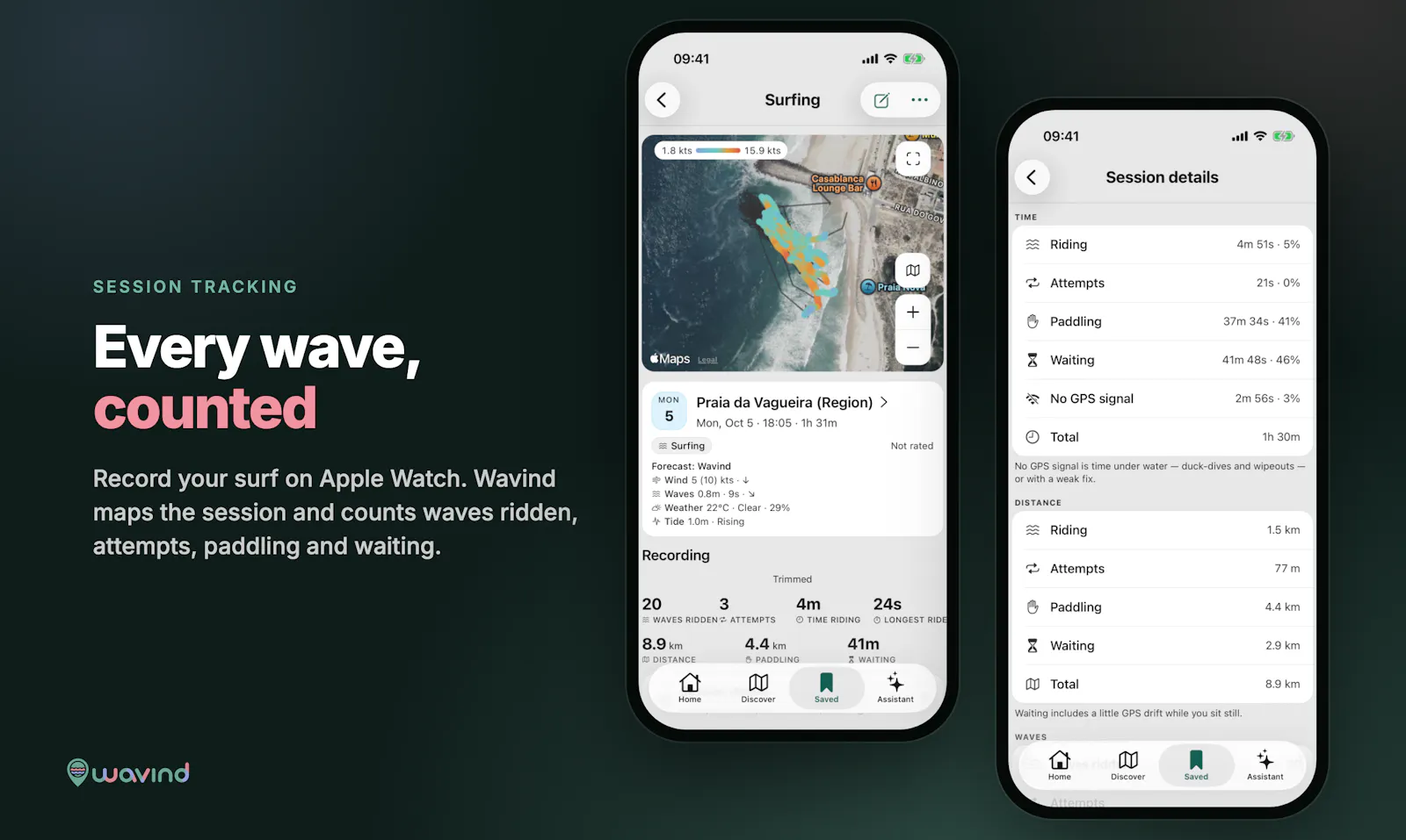 Wavind for iPhone and Apple Watch screenshot 4