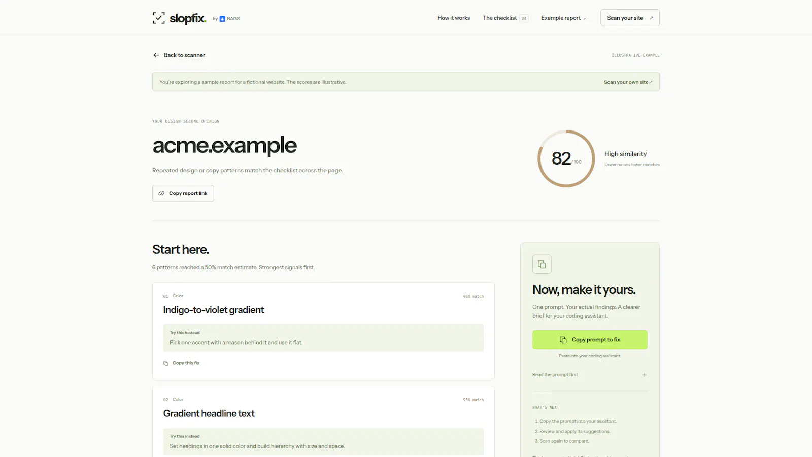 SlopFix screenshot 3