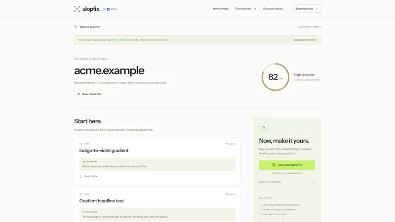 SlopFix screenshot 3