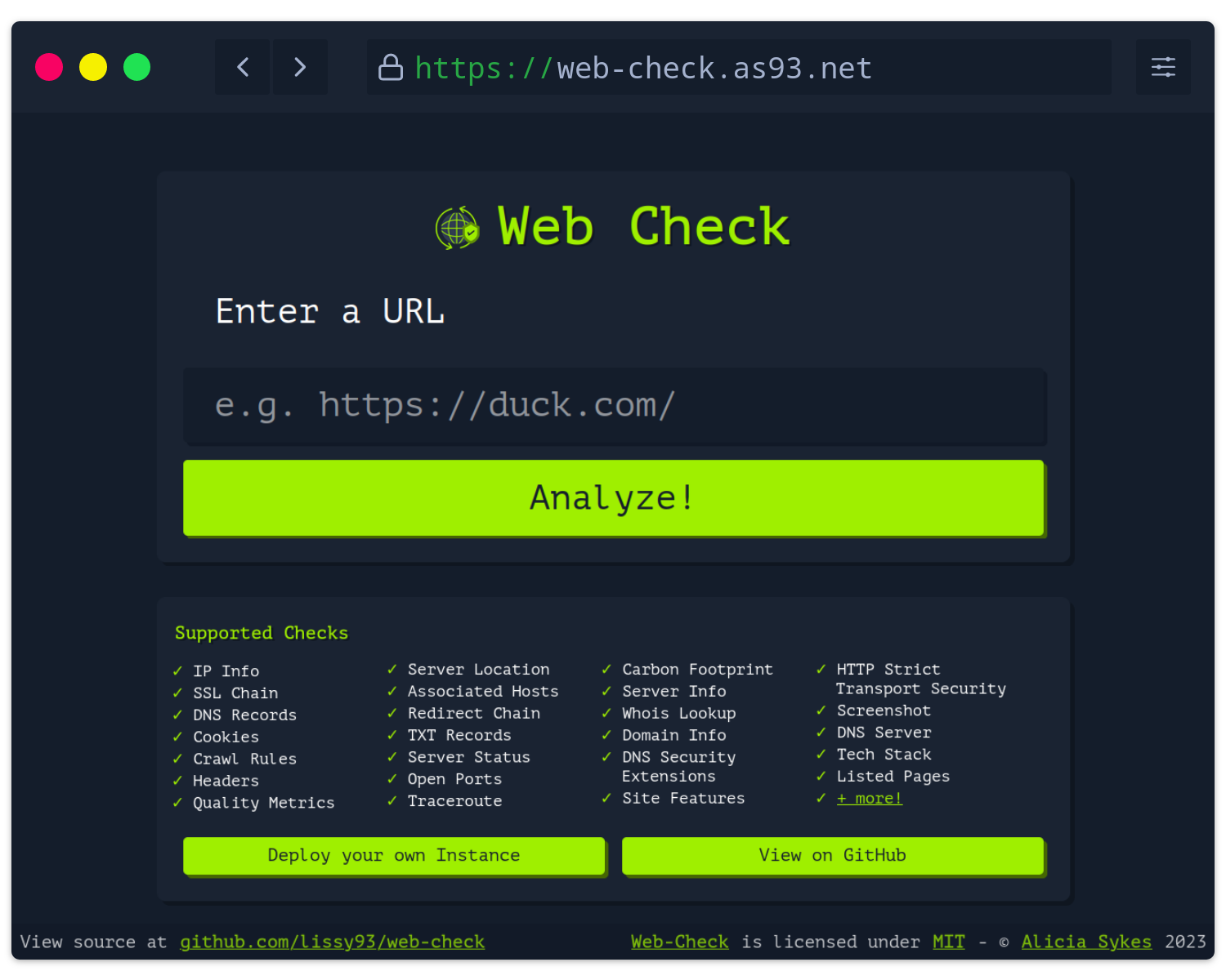 Web kontrolü medya 1
