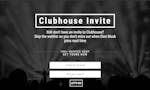Clubhouse Invite Today image