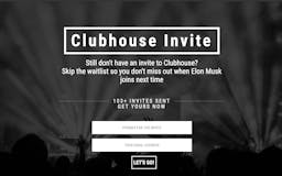 Clubhouse Invite Today media 1