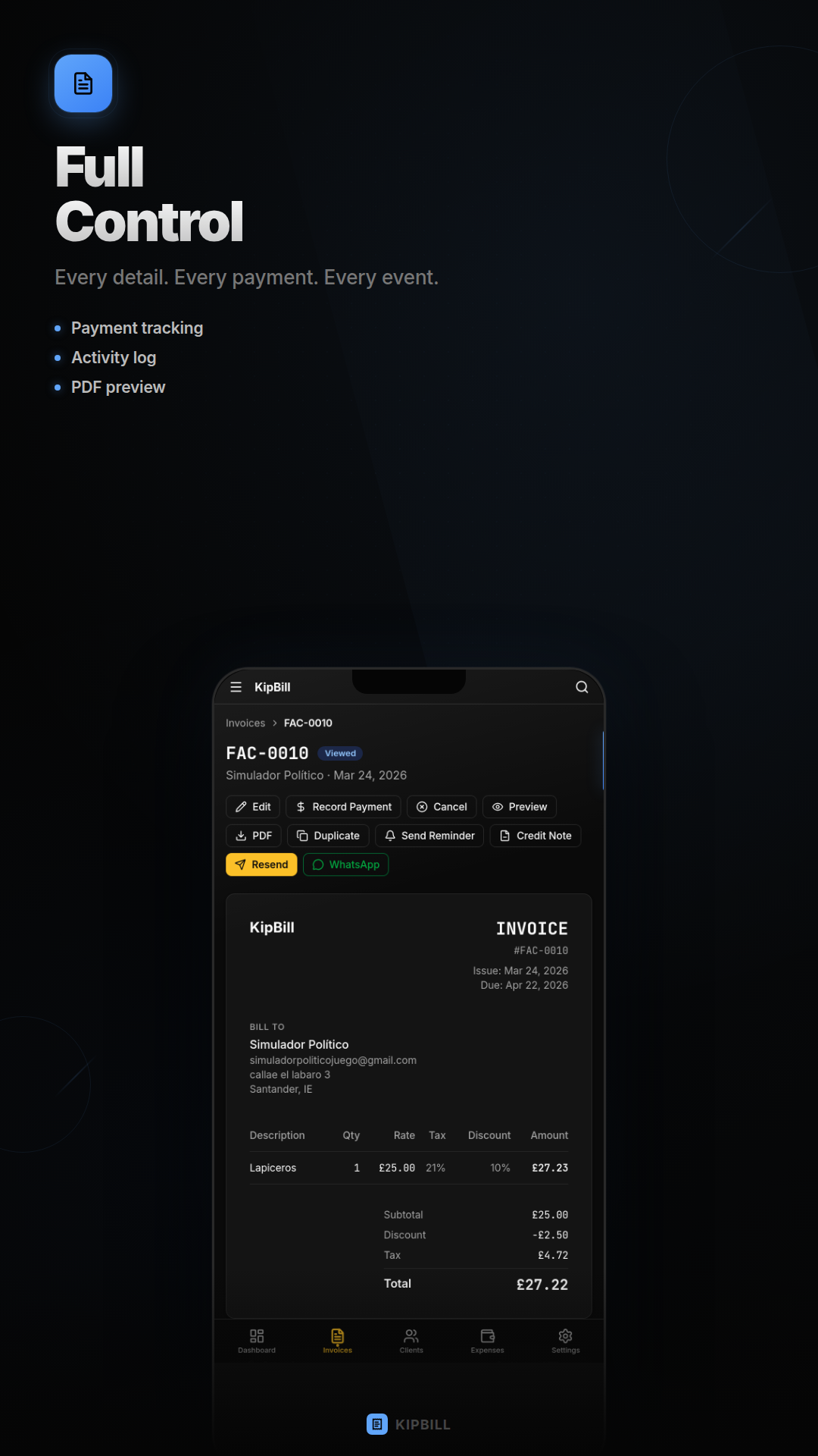 KipBill gallery image