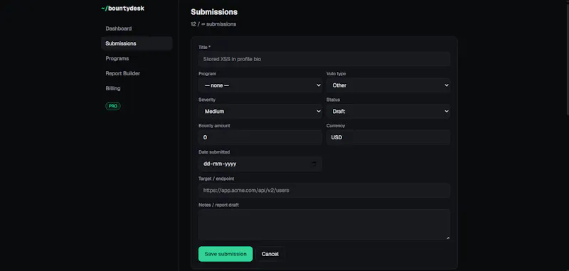 BountyDesk screenshot 7
