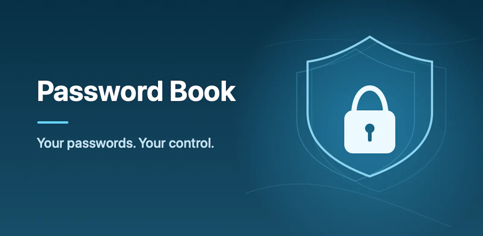 Password Book 3.0 screenshot 1