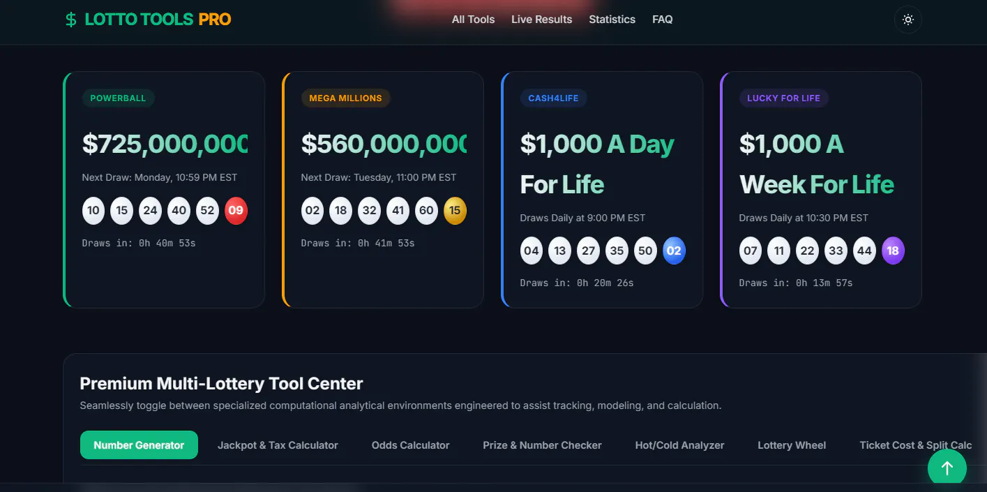 Lotto Tools Pro | USA Lottery Results gallery image