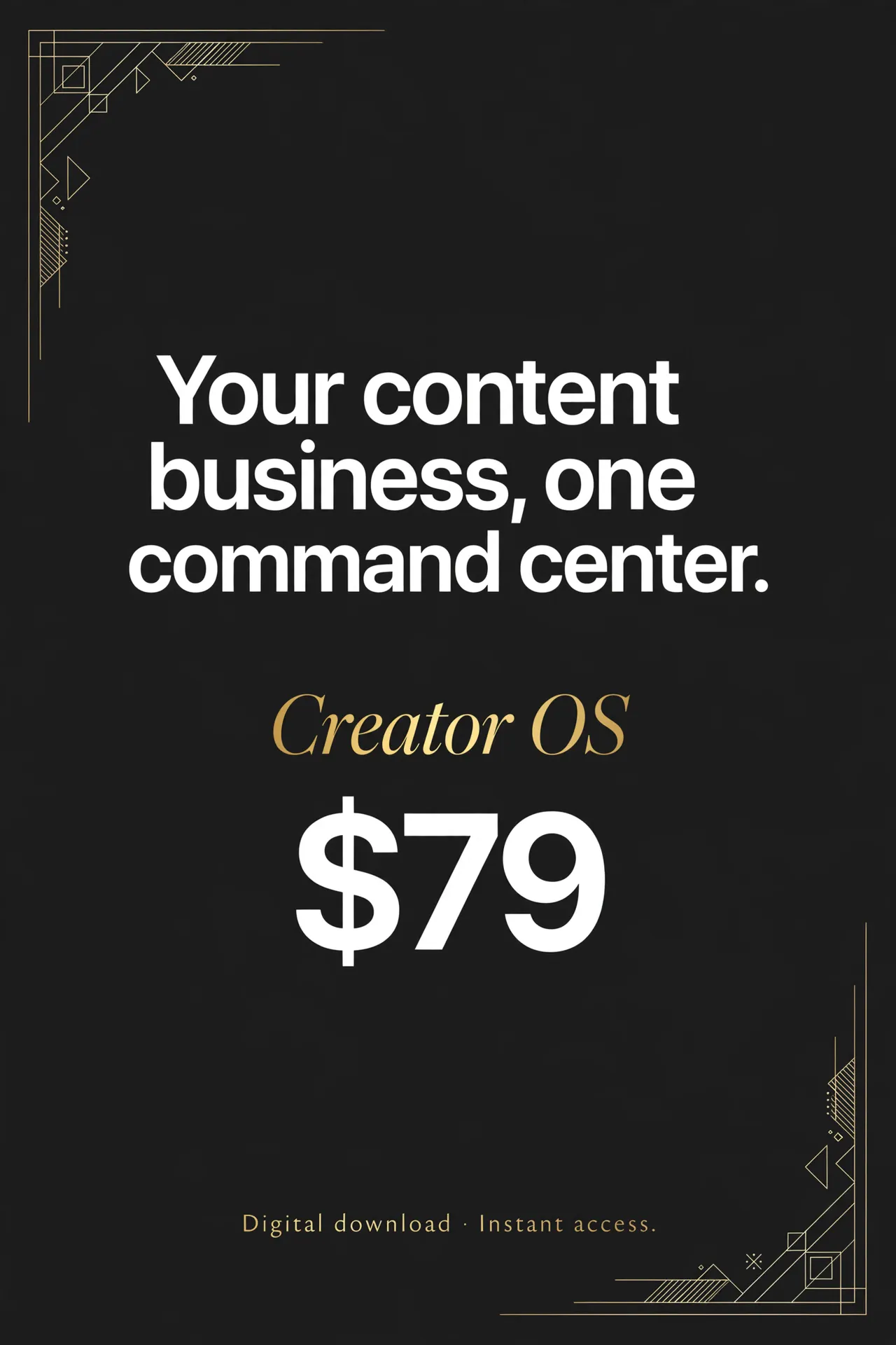 Creator OS product banner