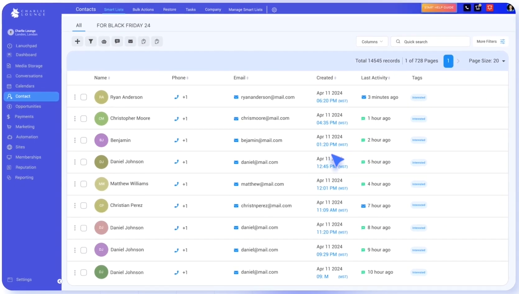 Charlie Lounge gallery image