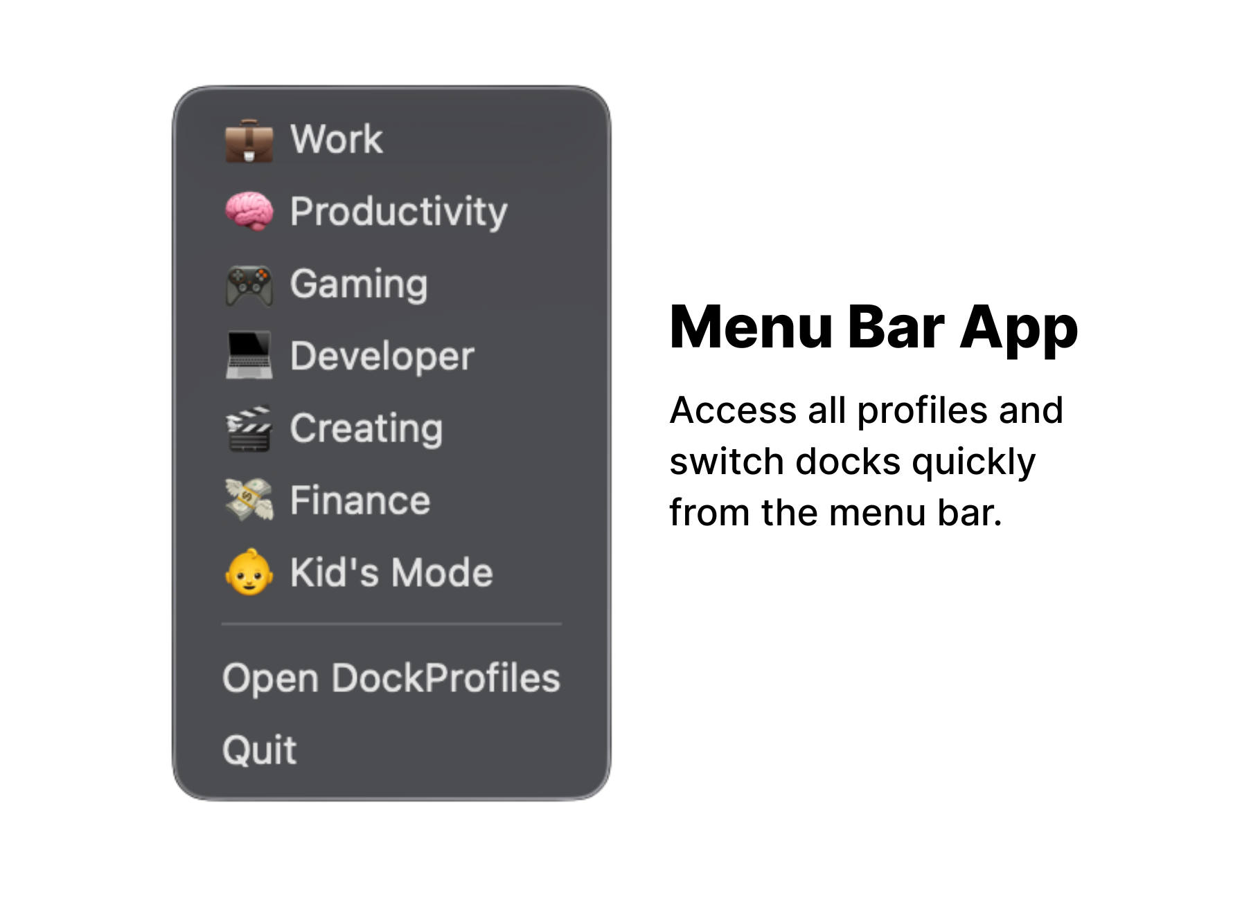 DockProfiles gallery image