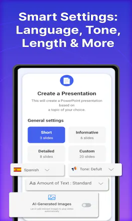 Slides: AI Presentation Maker gallery image