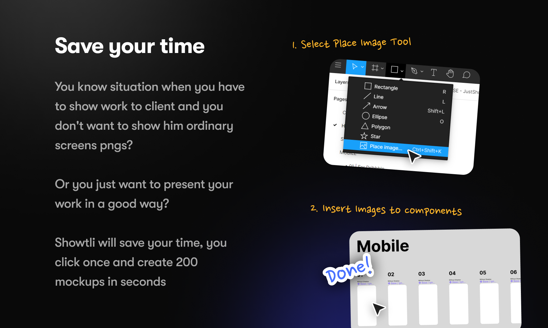 Showtli - Smart Mockup Templates Kit gallery image