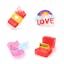 120 Animated Love Stickers