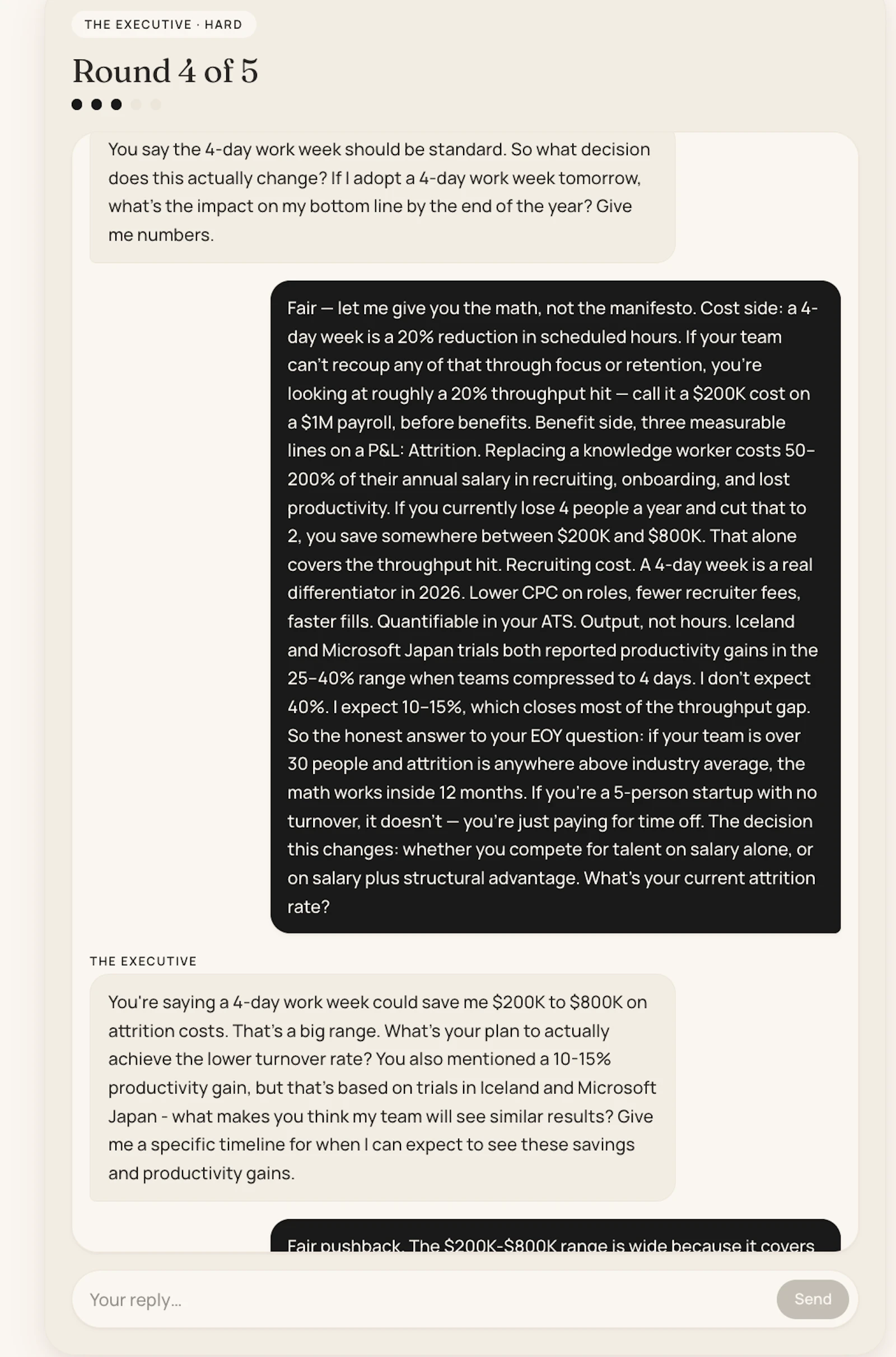 Spar — Train your thinking with AI screenshot 6