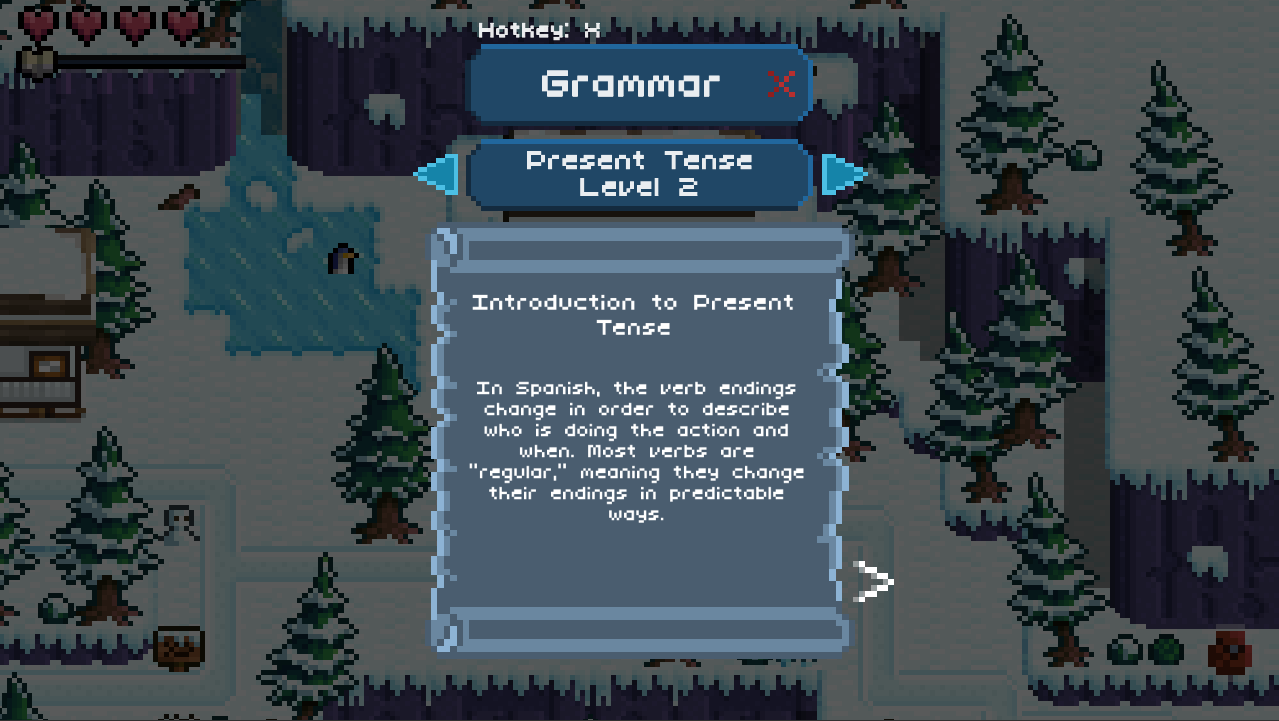 Recién llegado: un juego de aprendizaje de idiomas media 7