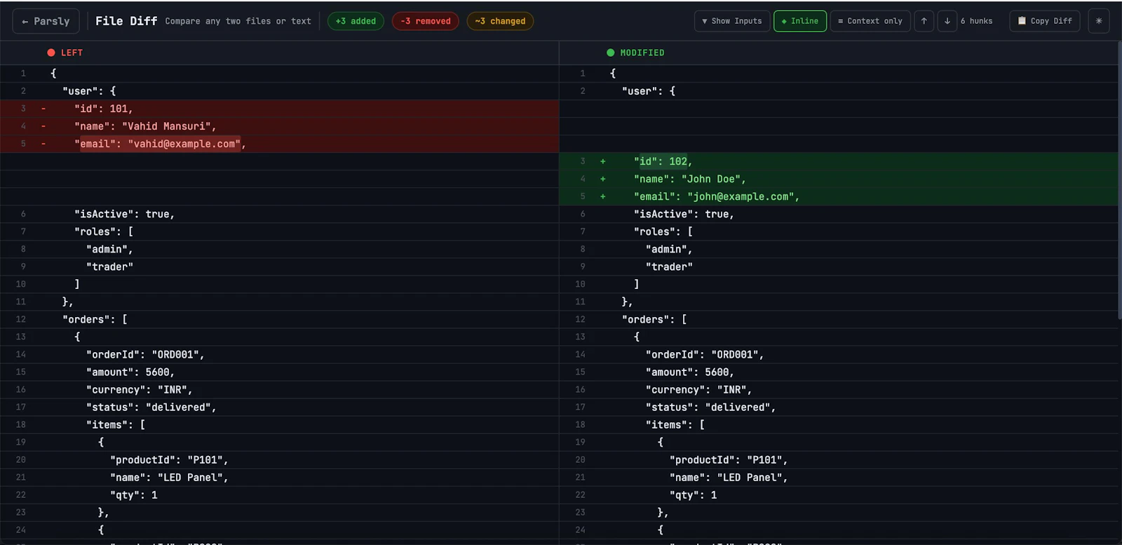 Parsly screenshot 4