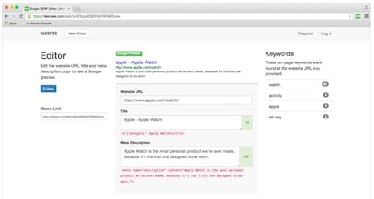 Slerpee - SEO Meta Tag Preview gallery image