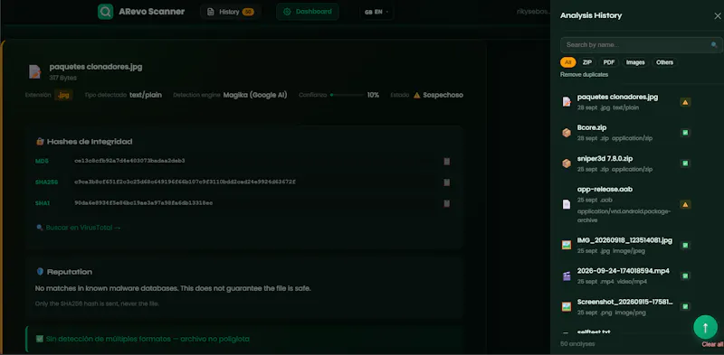 ARevo Scanner screenshot 3
