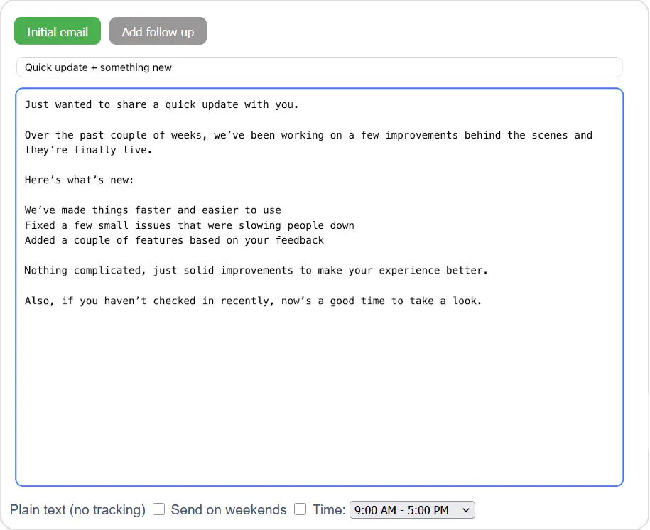 Owl Email gallery image