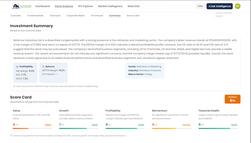 Algorion AI screenshot 4