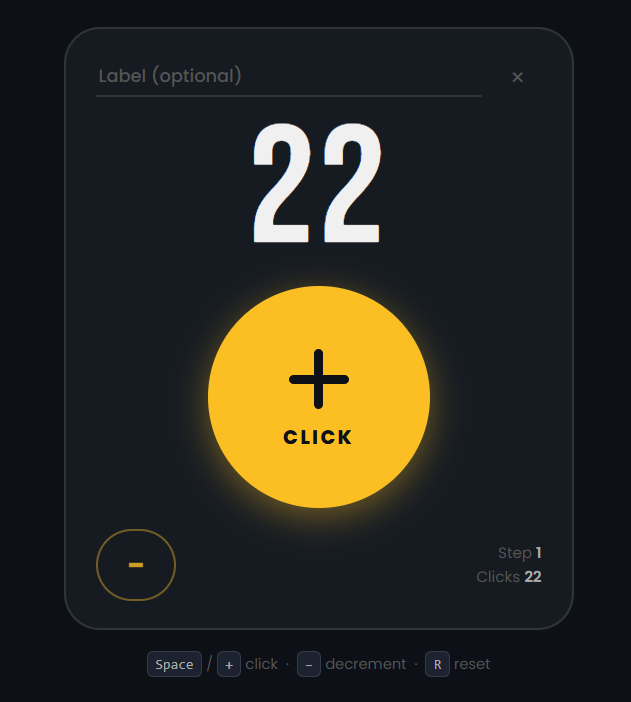 CLICK COUNTER PRO